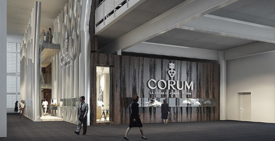 La relojera Corum inaugura en BaselWorld un nuevo stand de más de 700 metros cuadrados y presentará 'primicia mundial'