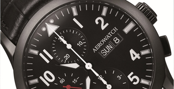 Aerowatch se suma a la moda de los relojes piloto y actualiza la estética de su modelo Les Grandes Clássiques