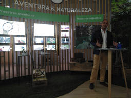 El director de Proyectos de Citytime, Rubén Benarroch, durante la presentación de la nueva marca del grupo.