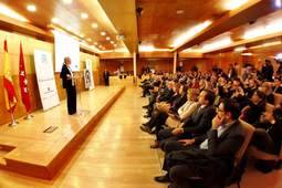 Intervención de la presidenta de la Comunidad de Madrid durante la gala de entrega de Premios de la AEEPP