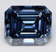 El diamante sintético azul más grande del mundo