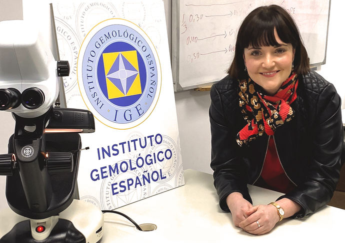 Noelia González es la directora de Formación del Instituto Gemológico Español.