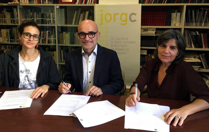 El Colegio de Cataluña facilita el acceso de sus socios a los nuevos materiales para joyería