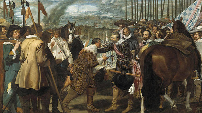 Ambrosio de Spínola, el 'héroe de Breda' retratado por Velázquez, fue quien inició la historia de tan magnífico collar. 