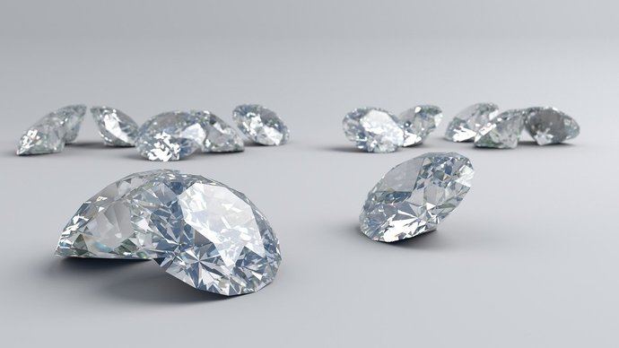 Fraude: diamantes de baja calidad que pasan por buenos