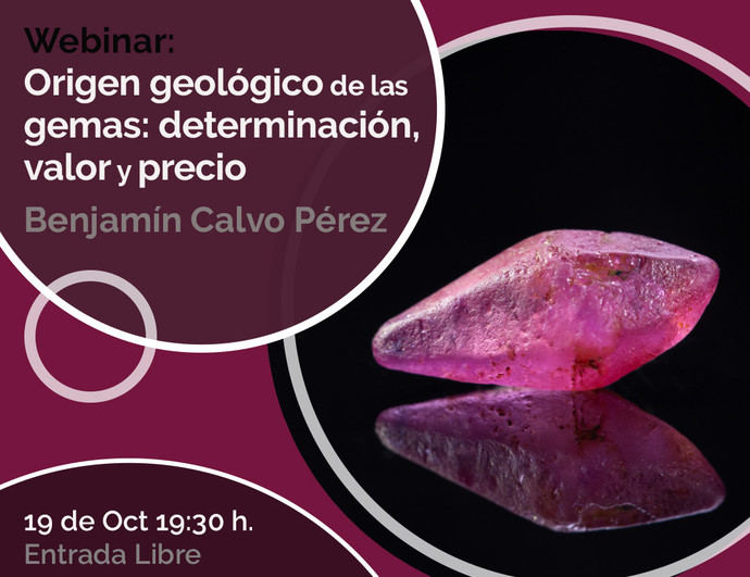 Conferencia del IGE: 'Origen geológico de las gemas: determinación, valor y precio'