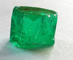 La esmeralda de casi 26 quilates encontrada en la mina de Coscuez. Foto: Fura Gems Inc.
