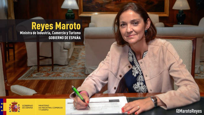 Reyes Maroto es la ministra de Industria, Comercio y Turismo. 
