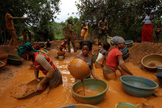 Proyecto piloto en África para eliminar el mercurio de la minería artesanal
