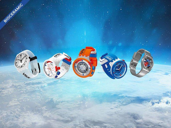 Swatch lanza ‘Space’, colección inspirada en la Nasa