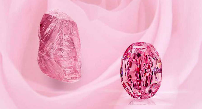 El diamante Espíritu de la Rosa podría alcanzar los 38 millones