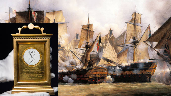 Sothebys subasta el reloj que 'ganó' la batalla de Trafalgar