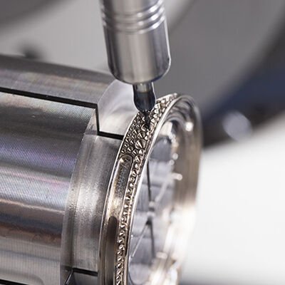 Craftsmanship image during the making of the Divina Mosaica Minute Repeater watch.