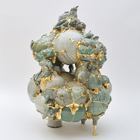 Artwork of Yeesookyung at Bvlgari colors exhibition.