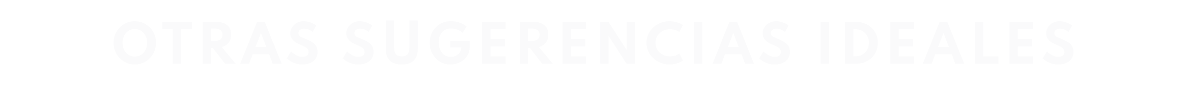 Otras sugerencias ideales