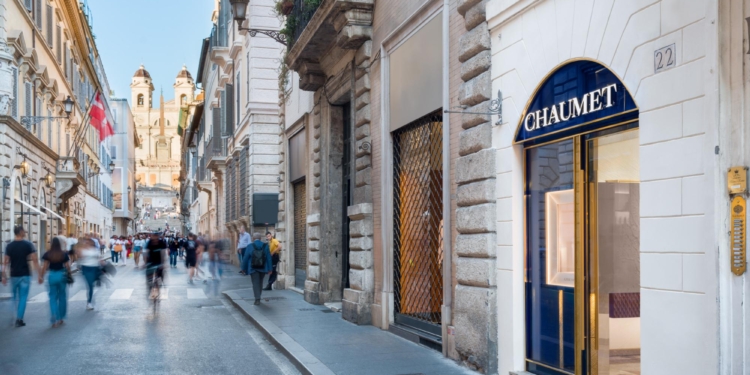 Chaumet inagura su primera boutique en un palacio de Roma