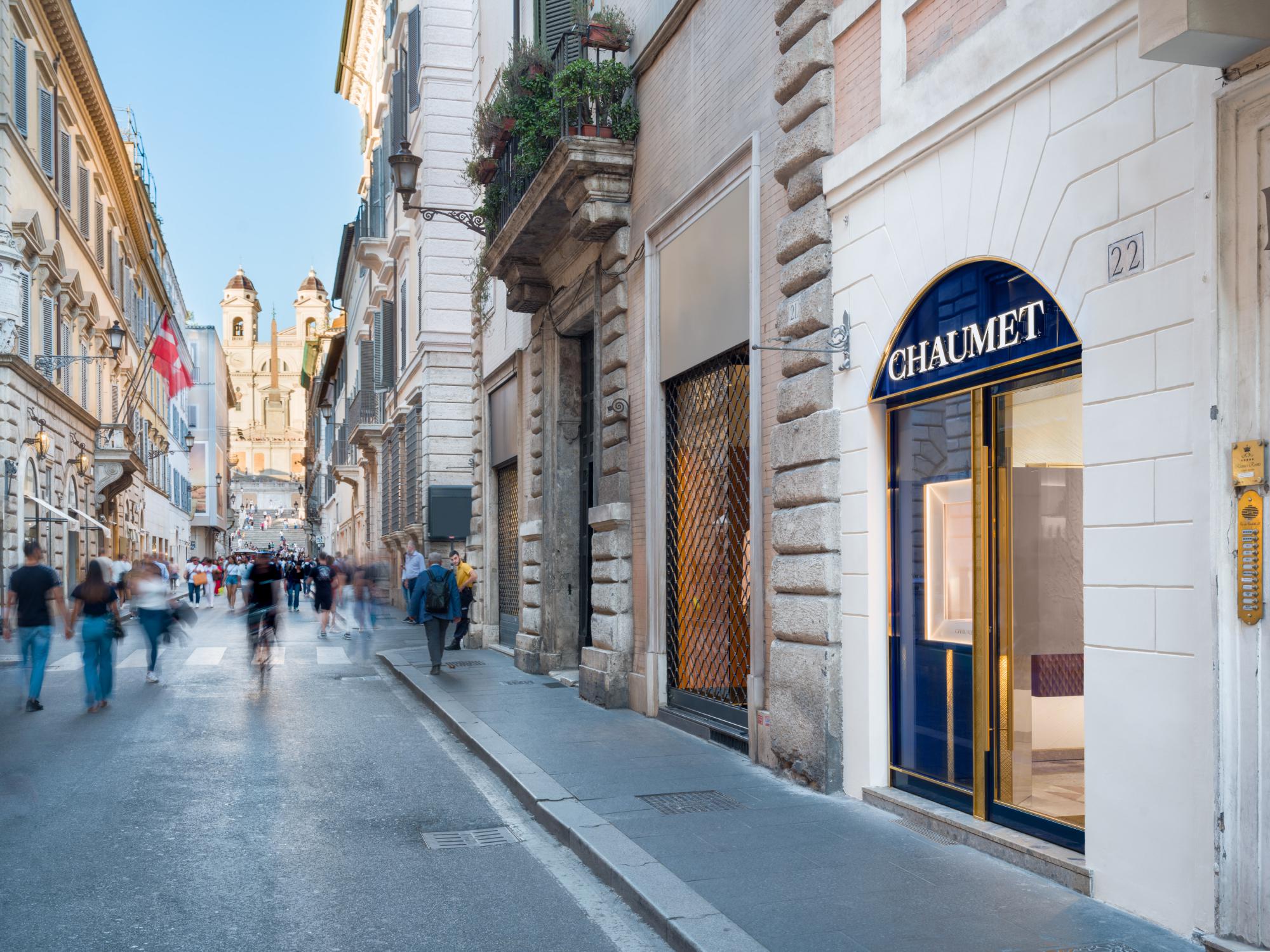 Chaumet inagura su primera boutique en un palacio de Roma