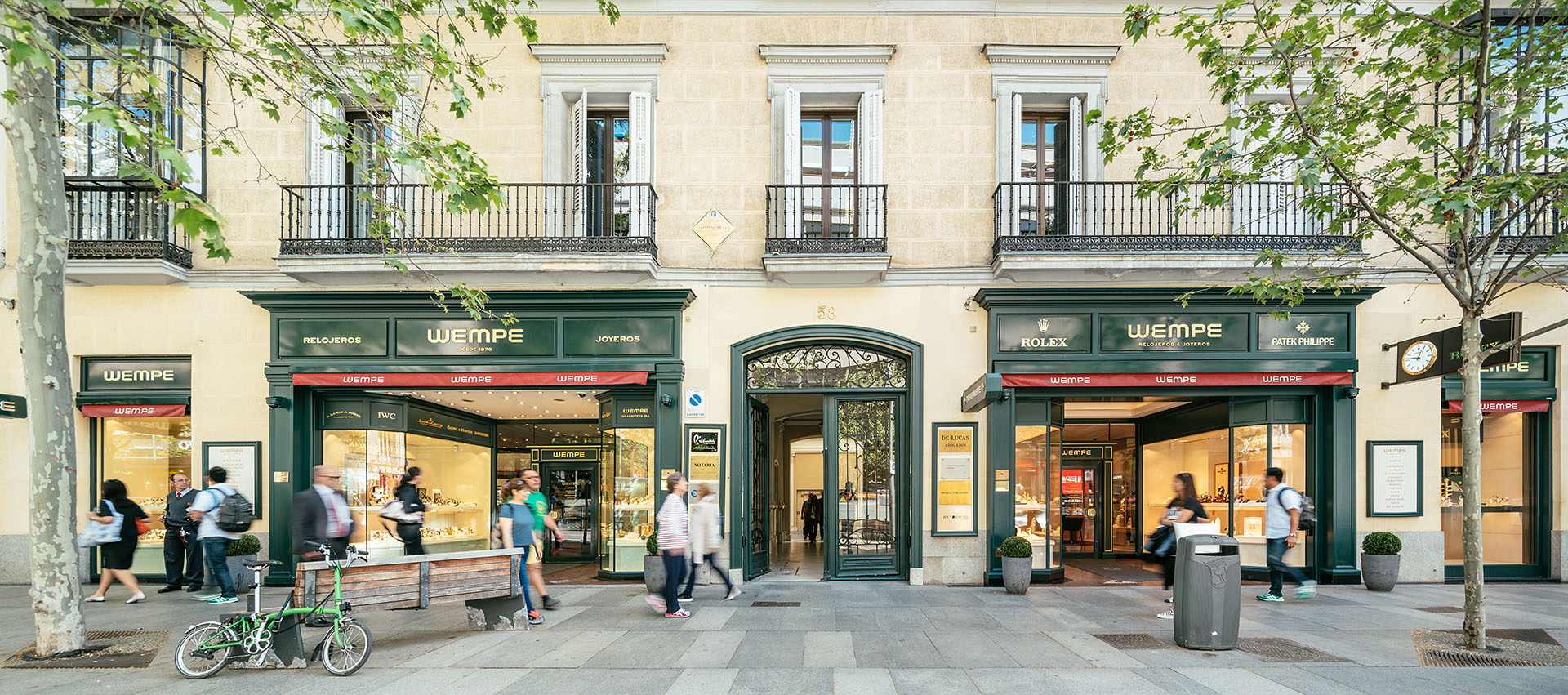 Wempe celebra su aniversario con la reapertura en Madrid