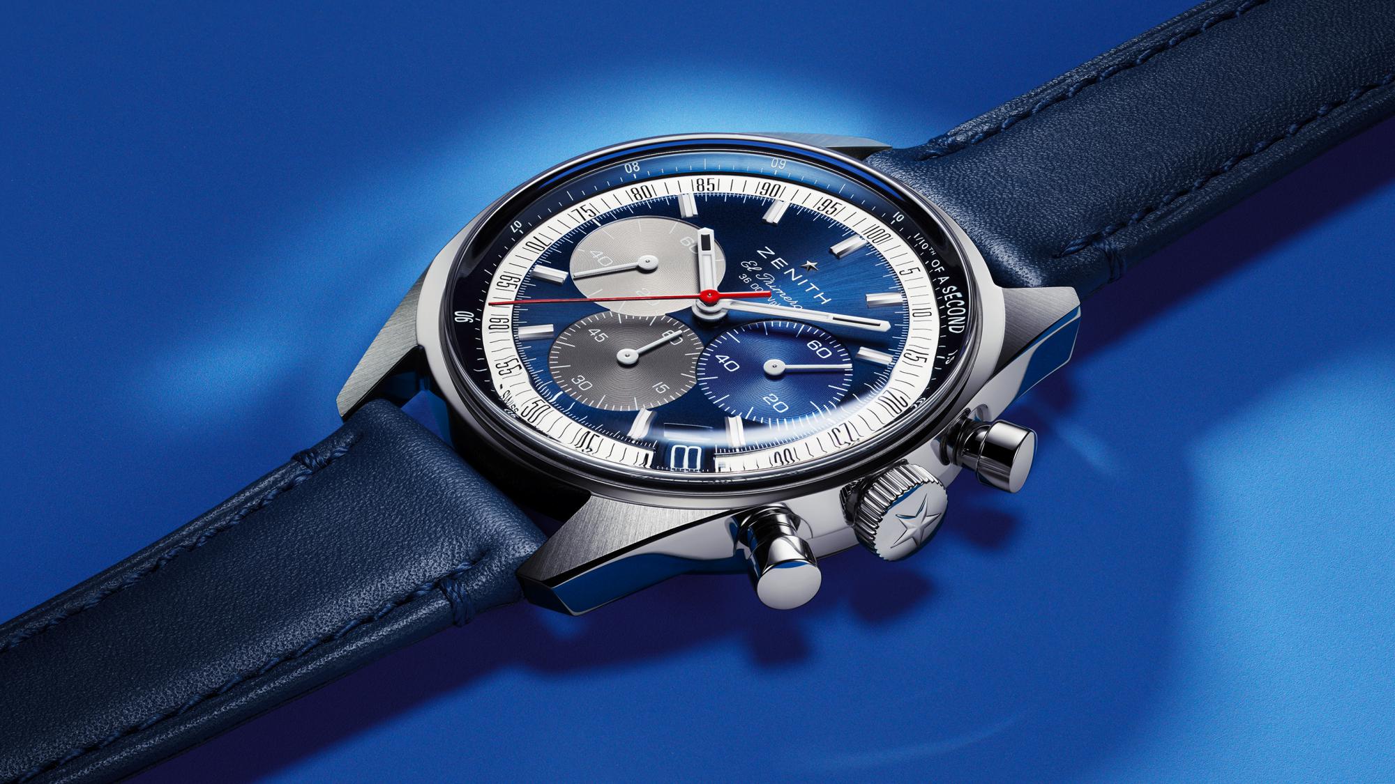 Zenith presenta el nuevo Chronomaster Original en azul
