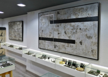 El joyero Luis Méndez acoge en su galería una muestra de pintura