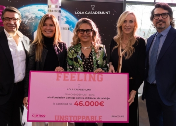 LOLA CASADEMUNT dona 46.000 euros