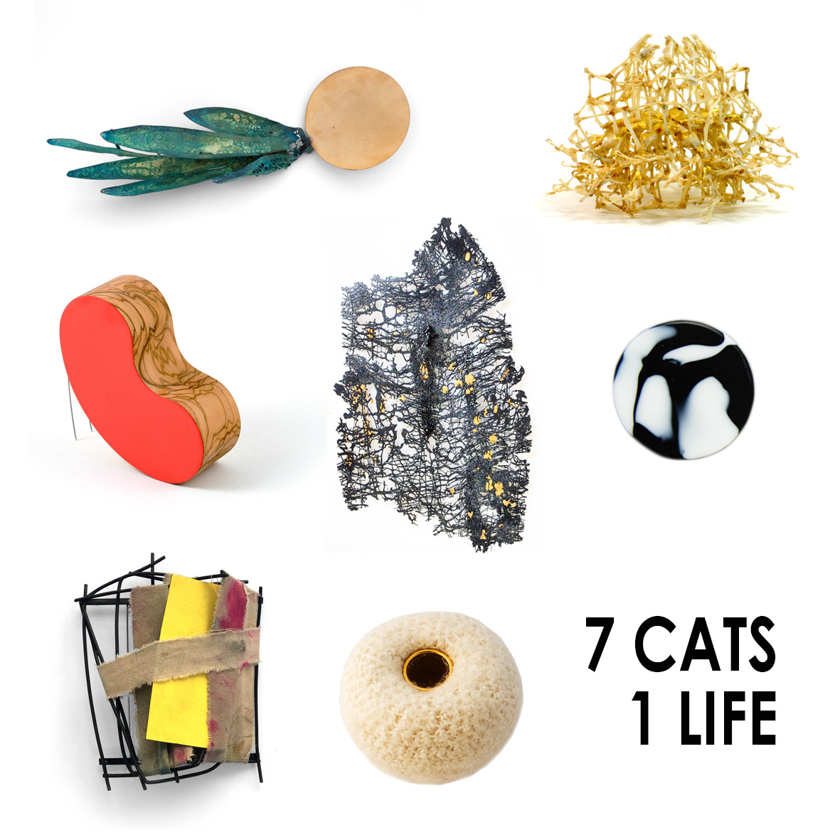 La galería madrileña Lalabeyou reúne a 7 Gatos joyeros