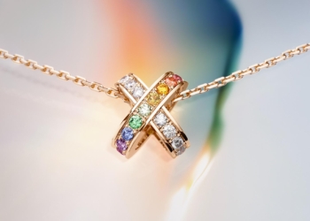 Chaumet lanza un nuevo colgante Jeux de Liens Rainbow