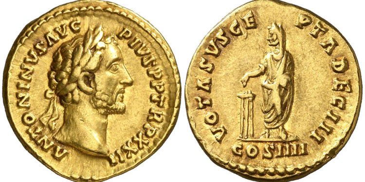 Una historia de Roma y numismática: Antonino Pío