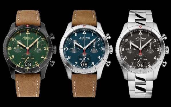 Alpina lanza nuevos modelos de sus relojes de aviación