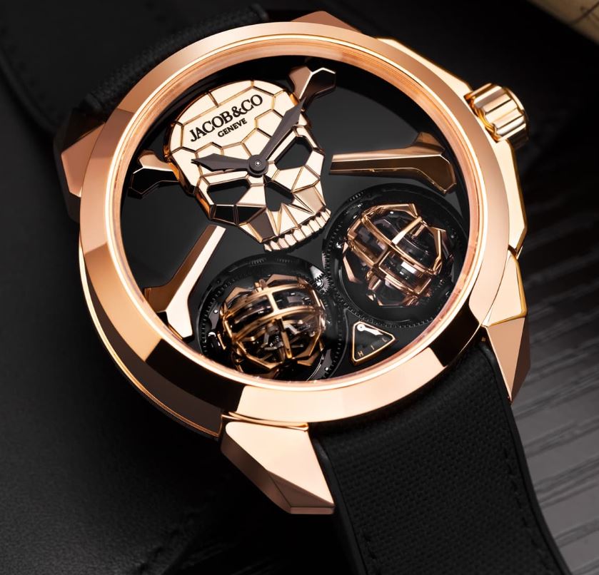 Jacob & Co. lanza el nuevo reloj Skull Double Tourbillon