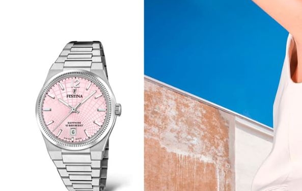 Festina Rivé, modelo que rinde tributo a la tradición suiza