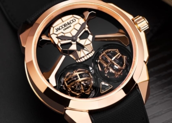 Jacob & Co. lanza el reloj Skull Double Tourbillon
