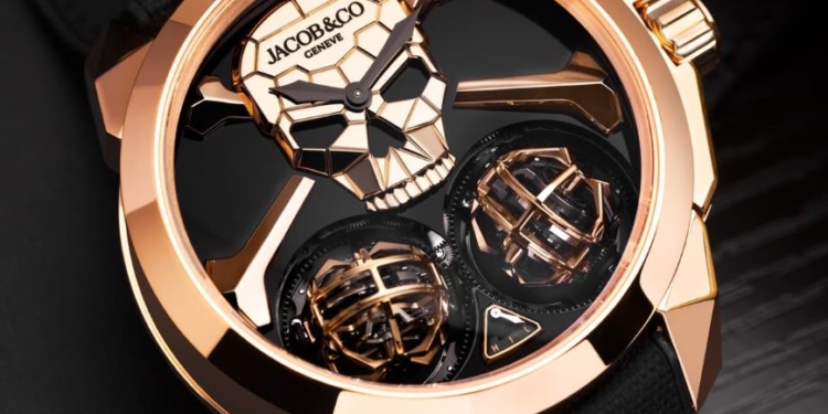 Jacob & Co. lanza el reloj Skull Double Tourbillon