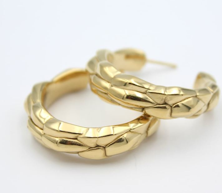 Los pendientes de aro, tendencia de nuevo para este otoño