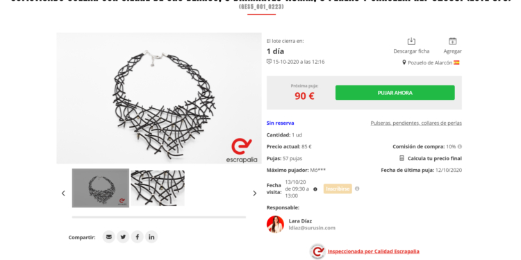 Subasta para profesionales de la joyería: Más de 87.000 piezas desde 1 euro
