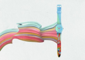 Swatch colabora con Pompidou en una nueva colección de relojes