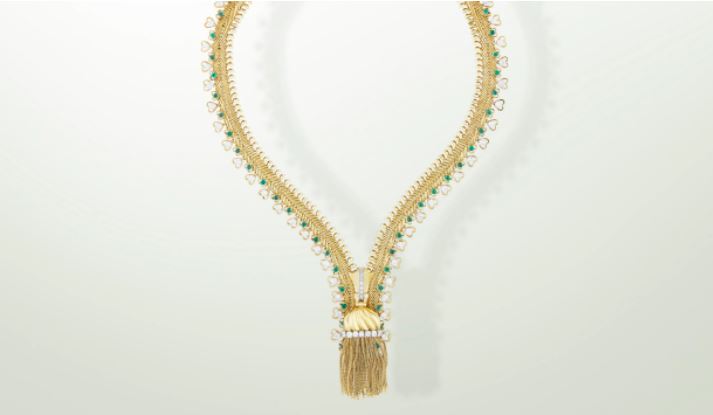 El collar Zip se exhibe en la segunda edición de Homo Faber