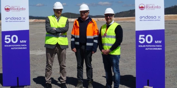 Endesa y Atalaya Mining construyen la primera instalación de autoconsumo de una mina en España