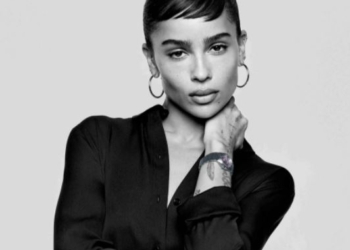 Omega, la elección de la actriz Zoë Kravitz
