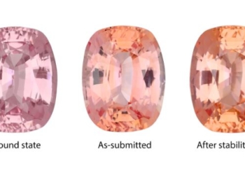 GIA observa un cambio de color inusual en los zafiros