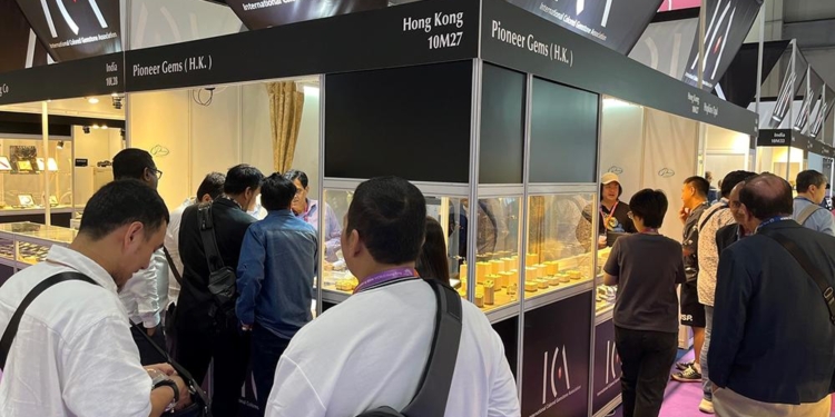 ICA participa con éxito en la feria de joyería JGW de Hong Kong