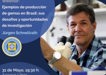 Nuevo webinar: ‘Ejemplos de producción de gemas en Brasil: sus desafíos y oportunidades de investigación’