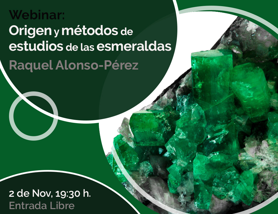 Webinar IGE: ‘Origen y métodos de estudios de las esmeraldas’