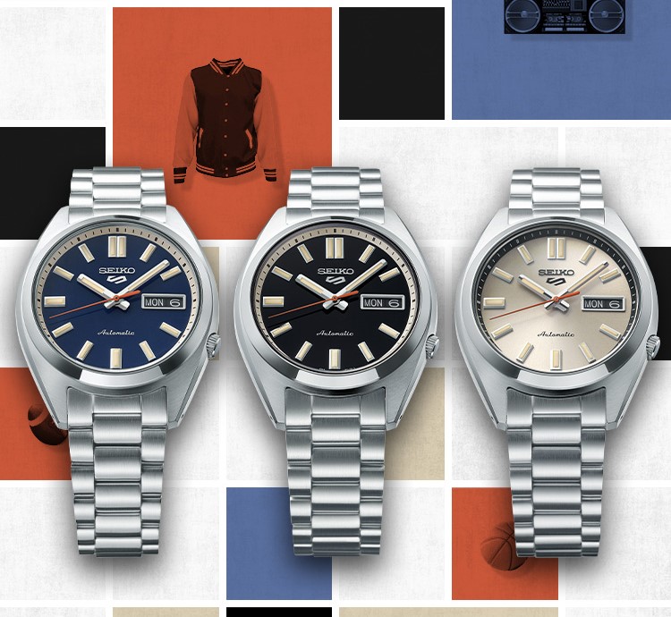 La marca Seiko 5 Sports lanza la nueva serie de relojes Snxs