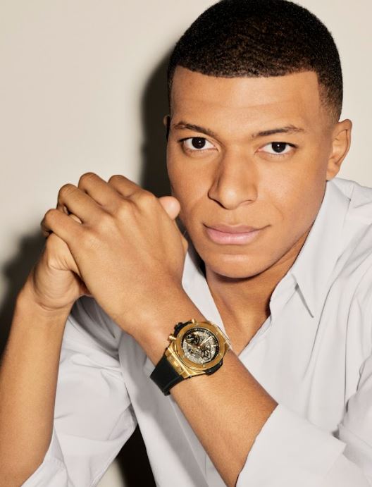 Nueva campaña de Hublot con Kilian Mbappé