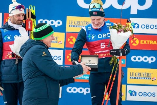 Certina, cronometrador de la Copa del Mundo de Esquí