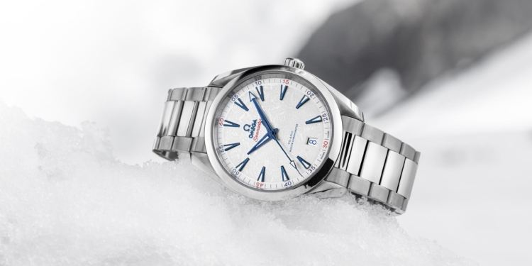 El reloj para Beijing 2022 de Omega, inspirado en el hielo