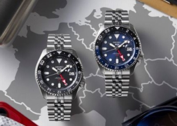 Seiko 5 Sports presenta su nueva serie GMT