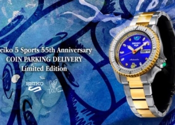 Seiko 5 Sports colabora con Coin Parking Delivery