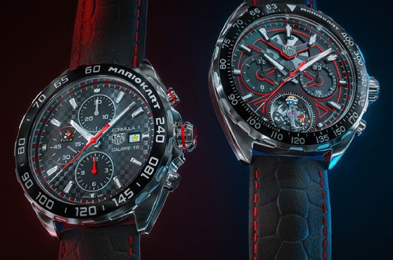 Tag Heuer presenta su colaboración con Mario Kart